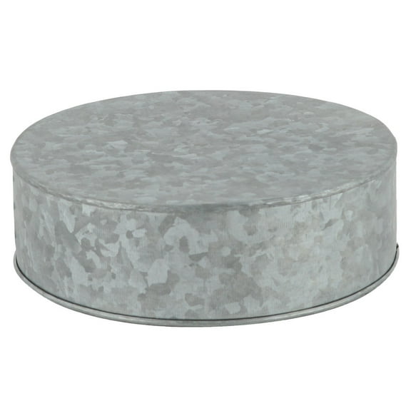 HUBERT® Galvanized Pedestal - 10"Dia x 3"H