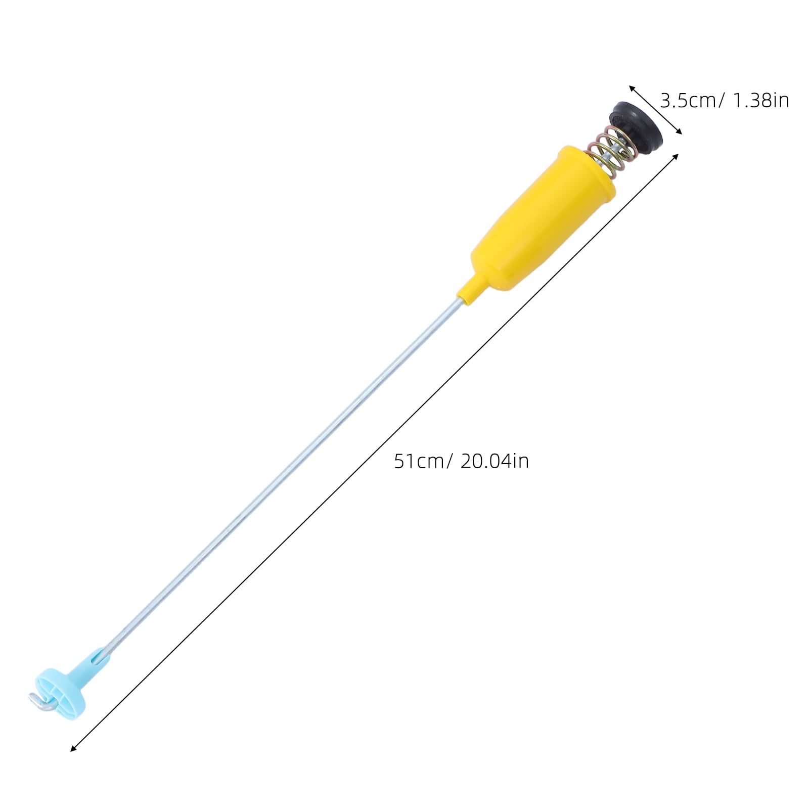 BESTYASH 4-Pack Yellow Heavy Duty Washer Suspension Rods Replacement Stabilizer for Washing Machine Repair and Home Use