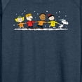 thumbnail image 3 of Peanuts - Group Skate Lightweight French Terry Wide Neck Long Sleeve Graphic Shirt, 3 of 6