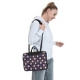 thumbnail image 6 of Lsque Corgi Lying With Moons And Stars Pattern Laptop Bag – Portable & Slim Single-Shoulder Computer Case with Adjustable Strap, Protective, Lightweight for 13”/14”/15.6” Laptops, 6 of 8