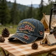 thumbnail image 5 of 250th Anniversary USA Hat,We the People Hat,Vintage Distressed Washable Patriotic Baseball Cap with USA Flag & 1776-2026 Digital Printed, Trucker Hat for Men Women,Spliced Color,F, 5 of 9
