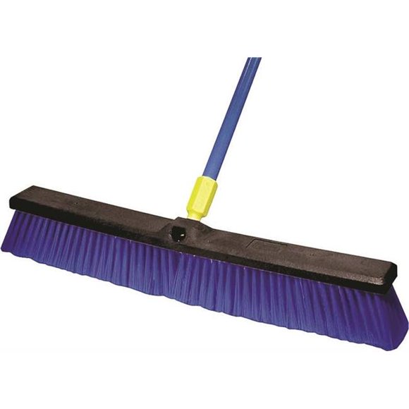 Quickie Manufacturing 4106043 Balai Poussoir Superstiff Bulldozer, Fibre Poly