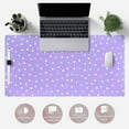 thumbnail image 6 of Kawaii Mouse Pad Large Desk Pad Gaming Cute Stars Purple XXL Mouse Pads, Desk Mat for Desktop Pad Pink Anime Office Decor Desk Mousepad Large 31.5x15.7in Extended Keyboard Mousepads for Desk Girl, 6 of 6