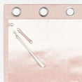 thumbnail image 3 of Exclusive Home Catarina Layered Room Darkening Blackout and Sheer Grommet Top Patio Curtain Panel, 100"x84", Rose Blush, 3 of 7