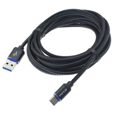 Type-C 10ft USB Cable for Orbic Myra 5G UW  Magic 5G Phones - Power Cord USB-C Long Fast Charge Wire PU Leather P5P price history on PriceWatchPro