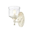 thumbnail image 6 of Golden Lighting Keating 1-light Wall Sconce in Antique Black Iron, 6 of 7