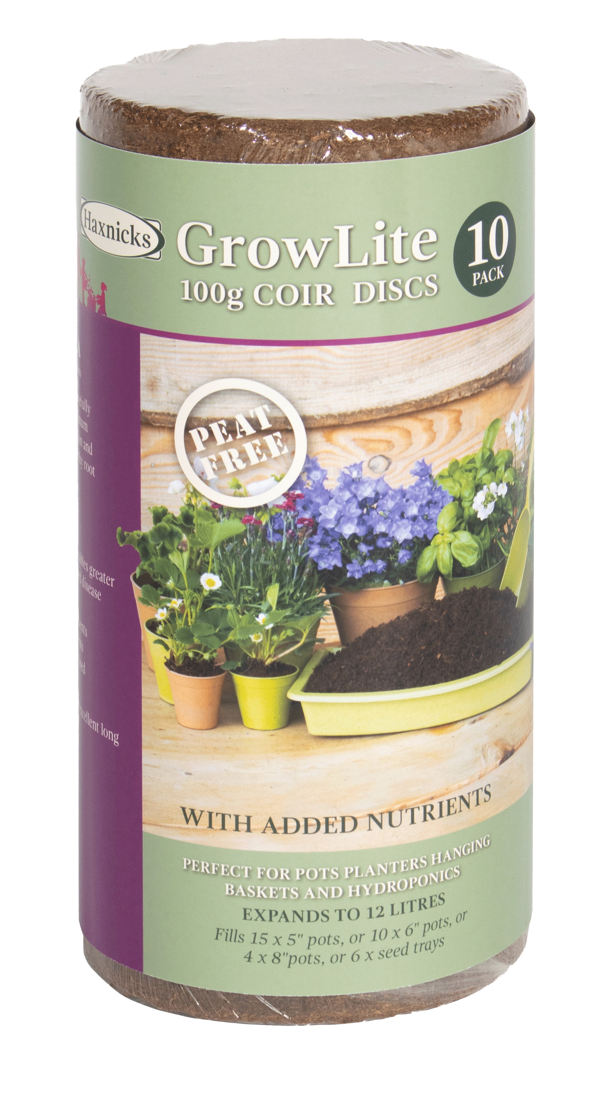 7″ Butterfly Bamboo Self-Watering Planter Kit – Set of 2 Indoor Plant Pots with Coir Soil & 4-Piece Gardening Tool Set