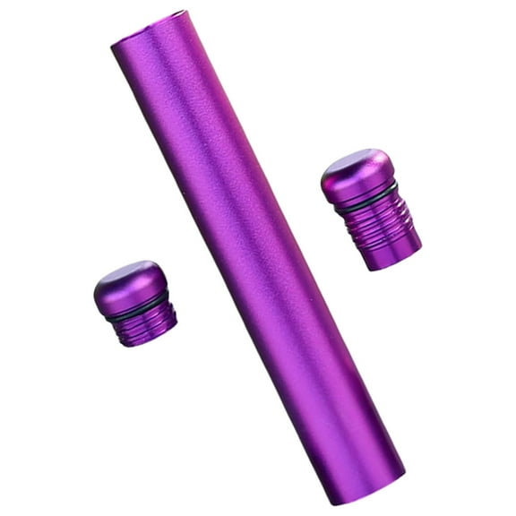 WHAMVOX Portable Hidden Money Container for Small Jewelry and Cash Storage at Home or Office Purple Aluminium Alloy