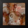 thumbnail image 2 of Marcon, Michael 20x20 Black Modern Framed Museum Art Print Titled - Rusted Rain in The Abstract, 2 of 5