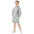 thumbnail image 6 of Bunny Daisy Pattern Athletic Shorts Breathable with Comfort Fit Drawstring Casual Sweatshorts X-Small, 6 of 9