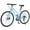 light blue, variant on Ambifirner Road Hybrid Bike for Women with Kickstand, Lightweight Step Through 700c Aluminum Alloy Frame, 21-Speed Drivetrain, Multiple Colors