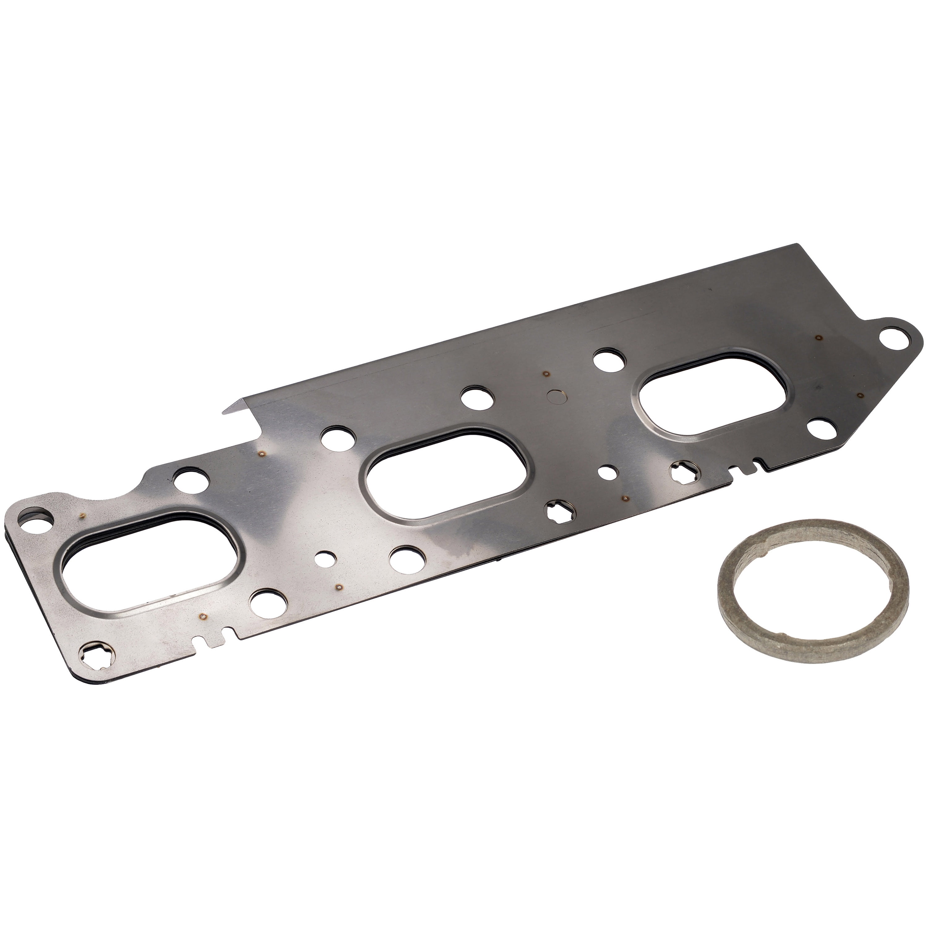 Dorman 674-492 Driver Side Exhaust Manifold for Specific Ford / Lincoln Models, Metallic Gray