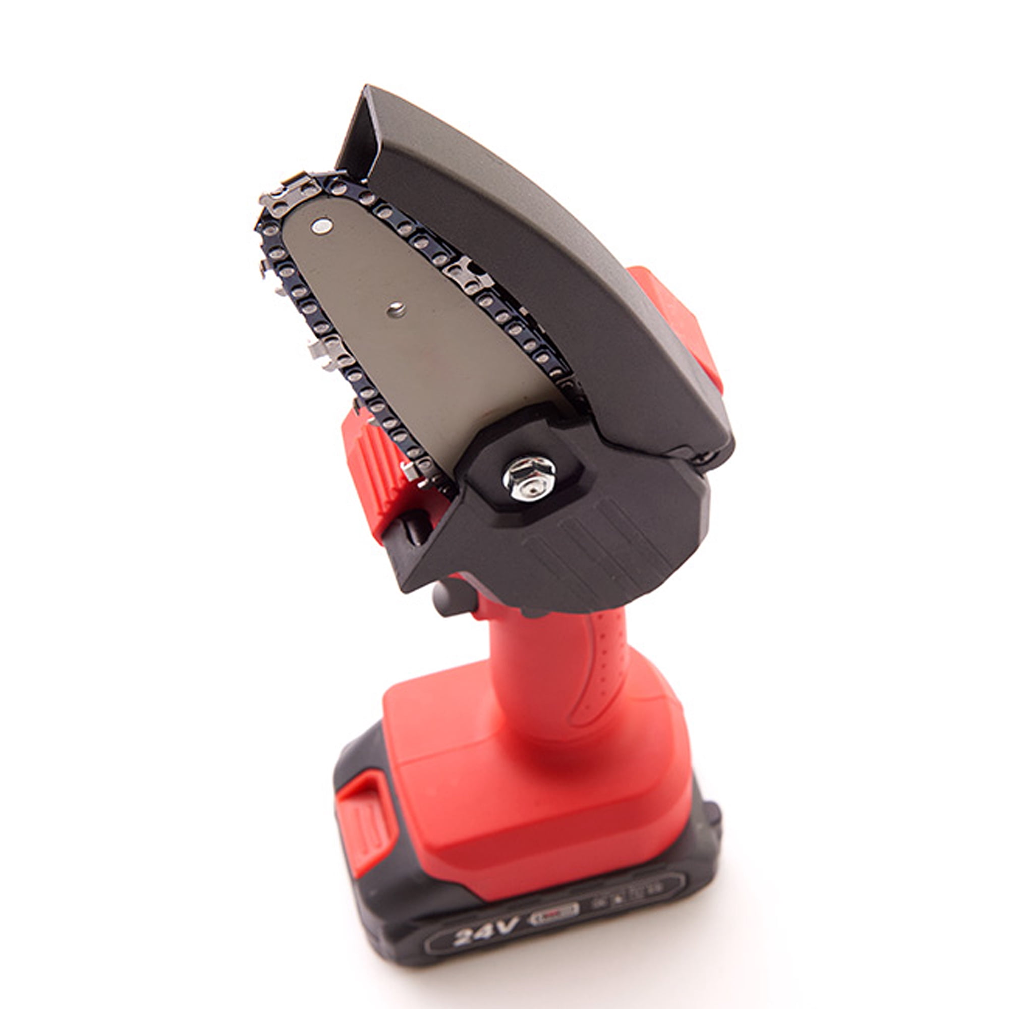 Milex Mini Chain Saw - 24V Battery, Smooth Cutting with High-Quality Guide Chain