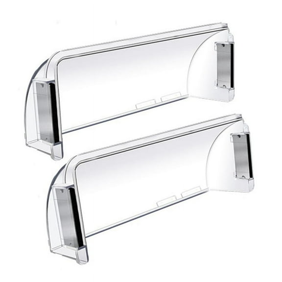 2Pack Adjustable Air Vent Deflector-10in to 15in Magnetic Floor Covers for AC, Wall, Ceiling Registers with Magnets