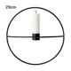 thumbnail image 2 of Candelabro de Metal de estilo nórdico, candelabro geométrico, candelabro circular, decoración de pared para el hogar, 2 of 6