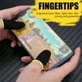 thumbnail image 2 of 2 Pcs Manchon de Doigt Respirant pour Manette de Jeu pour Pubg Résistant à la Transpiration Écran Tactile Non Rayant Gants de Jeu Pouce 11, 2 of 6