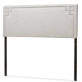 thumbnail image 4 of Baxton Studio Geneva Modern and Contemporary Grayish Beige Fabric Upholstered Queen Size Headboard, 4 of 4