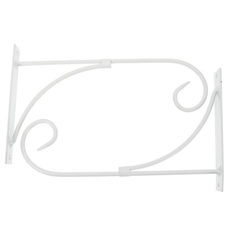 

2pcs Iron Indoor Outdoor Hanging Rack Wall Hook for Wind Chime Planter Lantern