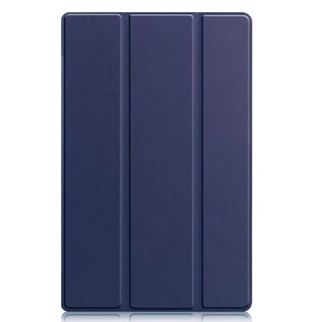Pour TCL Tab 10s Smart Case 9080G 9081X 10.1 Pouces Étui Support pour Tablette Funda TCL NxtPaper 10s 9081X2 Étui Arrière Rigide Bleu Foncé TCL NxtPaper 10s