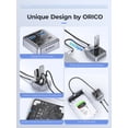 thumbnail image 2 of ORICO USB 3.2 Hub [10Gbps], 4 Port USB Hub With 2 USB A Port and 2 USB C Port, 3.28Ft C to C Cable USB 3.2 USB Splitter for iMac, All MacBooks, Mac Mini, 2 of 10