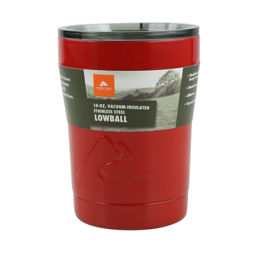 ozark trail double wall vacuum sealed stainless steel coffee mug