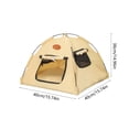 thumbnail image 3 of Pet Tent House Indoor Outdoor, Semi Enclosed Pet Tent, Foldable Pet Tent House, Washable Pet Tent Bed, Portable Travel Pet Tent, Breathable Pet Shelter, Comfortable Sleeping Pet Tent, 3 of 6