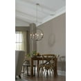 thumbnail image 5 of P400081-009-Progress Lighting-Fontayne - Chandeliers Light - 6 Light in Farmhouse style - 22 Inches wide by 24.75 Inches high-Brushed Nickel Finish, 5 of 17