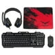 thumbnail image 1 of Kit de Teclado Mouse Audífonos y Mousepad Naceb NA-0925, 1 of 2