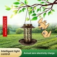 thumbnail image 2 of Ounissouiy Comederos para pájaros para colgar al aire libre, comedero para pájaros Cardinal, comedero para pájaros colgante, comedero Solar para Iluminación y accesorios Ounissouiy HA022942-00, 2 of 6