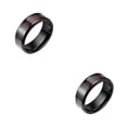 thumbnail image 2 of Sonducket Anillos Anillo Personalidad Alianzas de boda minimalistas Joyas Manos Encanto Mujeres Hombres Fiesta Cumpleaños Encanto DIY 11 once 2Conjunto, 2 of 6