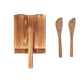 thumbnail image 1 of Dumpling Wrappers, Multifunction Log Wood Fine Workmanship Nonslip Handle Tortilla Press Wood  For Household For Dinning Room, 1 of 8