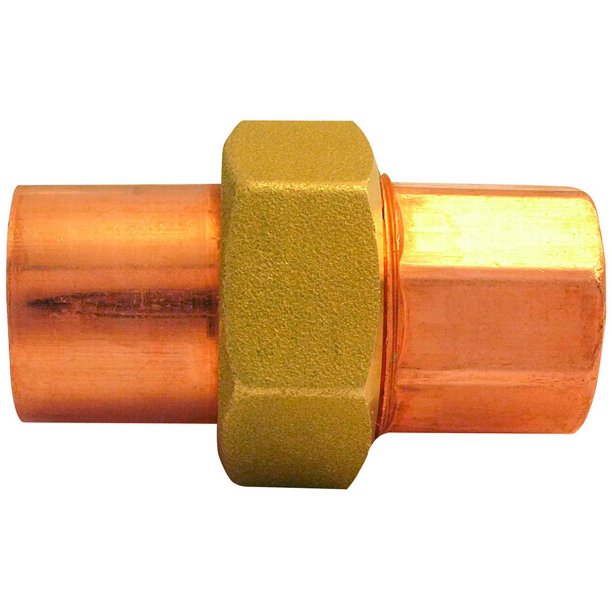 New Elkhart 33586 11/2 Inch Copper Fitting Union,Each