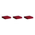 thumbnail image 4 of Guardoinrt Coussins de Siège de Jardin Base de Coussin Patio Imperméable Chaise de Jardin Rouge Vin 40x40x5cm 3Ensemble, 4 of 6