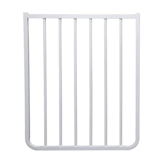 Extensión de puerta para bebés Cardinal Gates BX2 - Se adapta a puertas de seguridad Cardinal Gates - Extensión de puerta para perros de 21,75 pulgadas de ancho - Blanco