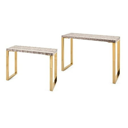 Mercer41 Kirtland 2 Piece Console Table Set