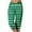Green, variant on CLOISE Women's Capris with Pockets Stretch Leggings Elastic Waisted Yoga Pants Petite Summer Casual Fashion Striped Pants Loose Soft Lightweight Cropped Sweatpants Black XL