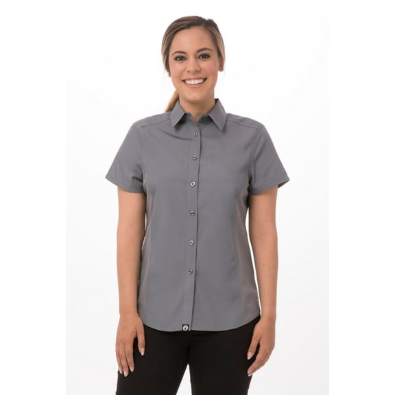 Chef Works Womens Universal Shirt (CSWVGRYM)