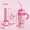 thumbnail image 5 of Sanrio Cup Hello Kitty Kuromi Mymelody Cinnamoroll Pachacco Pom Pom Purin Anime Cartoon Kawaii High-looking Water Cup, 5 of 13