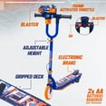 thumbnail image 5 of NERF 12 Volt Electric Scooter with Blaster, Foldable Scooter, Kick Scooter for Kids Ages 8 and up, 5 of 6