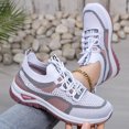 thumbnail image 2 of Women's Breathable Knit Slip-On Sneakers, Lightweight Casual Running Shoes, 2 of 8