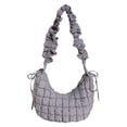 thumbnail image 1 of Bolso Bubble Cloud para Mujer Bolso Acolchado Acolchado Sólido Bolsos (gris), 1 of 9