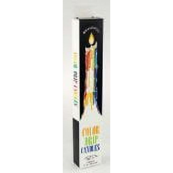 AzureGreen Mutli-Color Drip Candles 4 per Pack