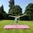 thumbnail image 7 of Thick Foam Tri-Fold Folding Exercise Mat with Carrying Handles for Gymnastics and Home Gym Protective Flooring Gymnastic Mat, Blue, 7 of 7