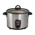 thumbnail image 3 of Premium 16-Cup Electric Rice Cooker, Stainless Steel - Non-Stick Pot, Keep Warm Function, 3 of 5