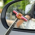 thumbnail image 4 of Guanhe Car Rearview Mirror Wiper, Retractable Auto Mirror Squeegee Cleaner, Portable Handle Car Window Squeegee for Rainy Foggy Weather, 4 of 7
