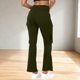 thumbnail image 5 of Pincandy Women's Solid Color High Waist Flared Yoga Pants - with Pockets, Casual Fit for Yoga & Daily Wear, 5 of 7