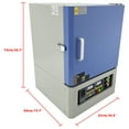 thumbnail image 4 of 1200°C Laboratory High-temperature Resistance Furnace Programmable Muffle Furnace, 4 of 14