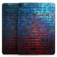 thumbnail image 2 of DesignSkinz Vivid Blue Brick Alley Full-Body Skin Decal Wrap Cover for iPad Pro 12.9” 5th/6th Gen (A2641/A2378), 2 of 4