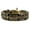 Camo Green, variant on Camouflage Paracord Bracelet – Men's Tactical Survival Bracelet (with Bronze-Tone US Flag) – Supporting Veterans in Obtaining Service Dogs