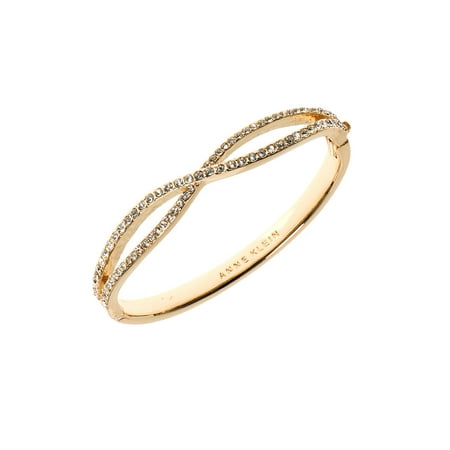 Anne Klein Gold Bangle Bracelet - Crisscross Bracelet